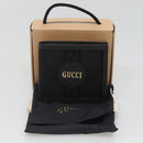 GUCCI GG Canvas Off The Grid Bifold Wallet Black Beige 625574 Auth sw410-12