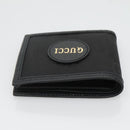 GUCCI GG Canvas Off The Grid Bifold Wallet Black Beige 625574 Auth sw410-5