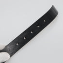 FENDI Belt Leather 41.3"" Black Auth sw412-9