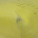 BOTTEGA VENETA Hand Bag Leather Yellow 131673 Auth sw416-16
