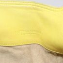 BOTTEGA VENETA Hand Bag Leather Yellow 131673 Auth sw416-17