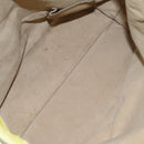 BOTTEGA VENETA Hand Bag Leather Yellow 131673 Auth sw416-10