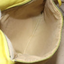 BOTTEGA VENETA Hand Bag Leather Yellow 131673 Auth sw416-11