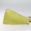 BOTTEGA VENETA Hand Bag Leather Yellow 131673 Auth sw416-3
