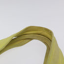 BOTTEGA VENETA Hand Bag Leather Yellow 131673 Auth sw416-8