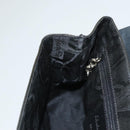 Salvatore Ferragamo Vala Shoulder Bag Leather Black Silver Auth sw419-20