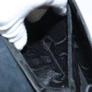 Salvatore Ferragamo Vala Shoulder Bag Leather Black Silver Auth sw419-22