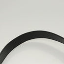 Salvatore Ferragamo Vala Shoulder Bag Leather Black Silver Auth sw419-8