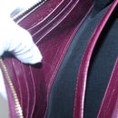 BALENCIAGA Long Wallet Leather Purple 253053 Auth sw423-17