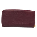 BALENCIAGA Long Wallet Leather Purple 253053 Auth sw423-2