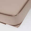 SAINT LAURENT Bellecious Shoulder Bag Suede Leather Pink Auth sw424-17