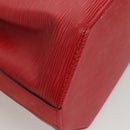 LOUIS VUITTON Epi Sac Depaule PM Shoulder Bag Red M80207 LV Auth sw430-9