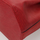 LOUIS VUITTON Epi Sac Depaule PM Shoulder Bag Red M80207 LV Auth sw430-14