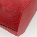 LOUIS VUITTON Epi Sac Depaule PM Shoulder Bag Red M80207 LV Auth sw430-15