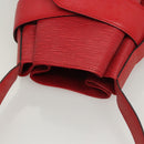 LOUIS VUITTON Epi Sac Depaule PM Shoulder Bag Red M80207 LV Auth sw430-6