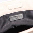 LOEWE Shoulder Bag Leather Pink Auth sw433-10