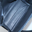 BALLY Hand Bag Leather Black Gold Auth sw449-10