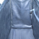 BALLY Hand Bag Leather Black Gold Auth sw449-20