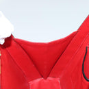 CELINE Shoulder Bag Leather Black Auth sw451-19