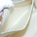 BVLGARI Logo Mania Shoulder Bag Canvas Pink Silver Auth sw464-20