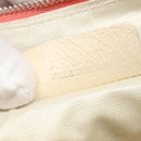 BVLGARI Logo Mania Shoulder Bag Canvas Pink Silver Auth sw464-12