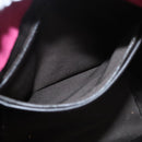 SAINT LAURENT Downtown Shoulder Bag Enamel Red Gold Auth sw465-23