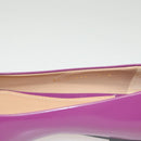 Salvatore Ferragamo Pumps shoes Leather Purple Gold Auth sw478-16