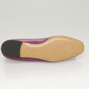 Salvatore Ferragamo Pumps shoes Leather Purple Gold Auth sw478-25