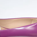 Salvatore Ferragamo Pumps shoes Leather Purple Gold Auth sw478-34