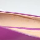 Salvatore Ferragamo Pumps shoes Leather Purple Gold Auth sw478-37