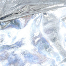 CHANEL Chain Choco Bar line Shoulder Bag Canvas Navy Silver CC Auth sw481-10