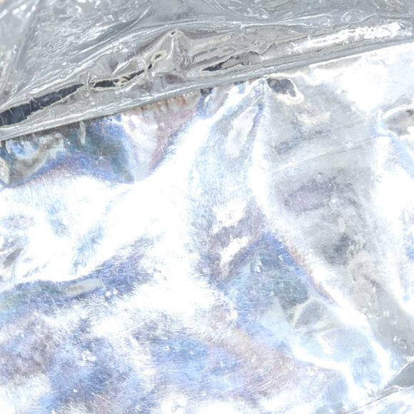 CHANEL Chain Choco Bar line Shoulder Bag Canvas Navy Silver CC Auth sw481