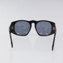 CHANEL Sunglasses plastic Black CC Auth sw482-3