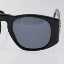 CHANEL Sunglasses plastic Black CC Auth sw482-7