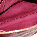 Miu Miu Hand Bag Leather 2way Pink Gold Auth sw499-10