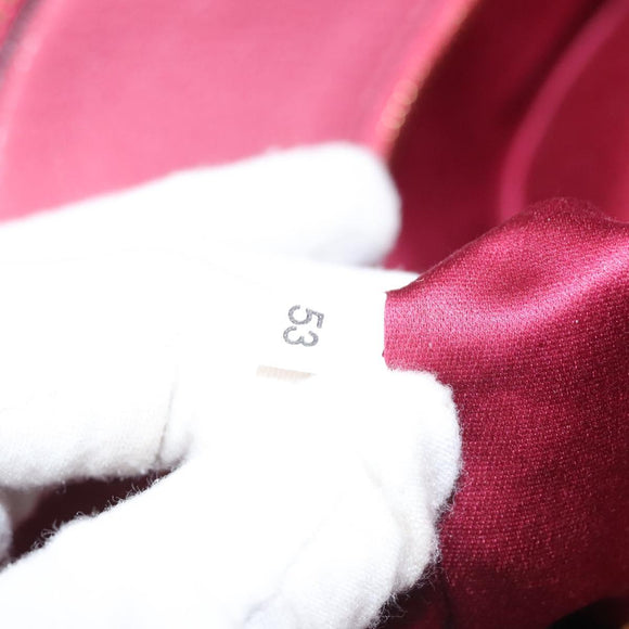 Miu Miu Hand Bag Leather 2way Pink Gold Auth sw499