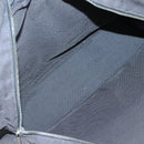 HERMES Her Line MM Hand Bag Canvas Gray Auth sw509-11