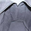 HERMES Her Line MM Hand Bag Canvas Gray Auth sw510-18