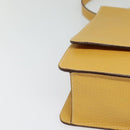 LOEWE Barcelona Hand Bag Leather 2way Yellow Auth sw518-15