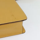 LOEWE Barcelona Hand Bag Leather 2way Yellow Auth sw518-10