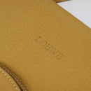 LOEWE Barcelona Hand Bag Leather 2way Yellow Auth sw518-18
