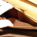 LOEWE Barcelona Hand Bag Leather 2way Yellow Auth sw518-22