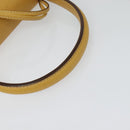 LOEWE Barcelona Hand Bag Leather 2way Yellow Auth sw518-7