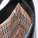BURBERRY Shoulder Bag Leather Black Auth sw524-17