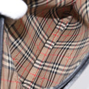 BURBERRY Shoulder Bag Leather Black Auth sw524-20