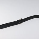 BURBERRY Shoulder Bag Leather Black Auth sw524-8