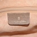 GUCCI GG Supreme Web Sherry Line Bag PVC Leather Beige Gold 14 02 005 Auth sw526-19