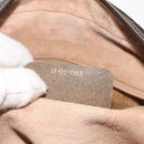 GUCCI GG Supreme Web Sherry Line Bag PVC Leather Beige Gold 14 02 005 Auth sw526-12