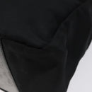 GUCCI Bamboo Shoulder Bag Nylon Black Silver 000 2058 0509 5 Auth sw530-15