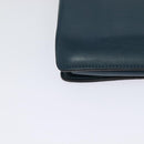 Chloe Fay Shoulder Bag Suede Leather Turquoise Blue Auth sw535-15